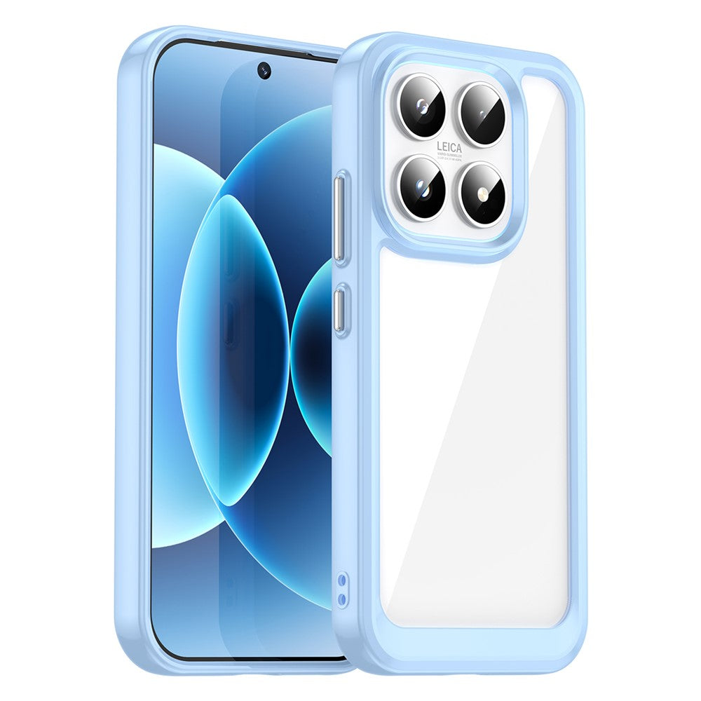 For Xiaomi 17 Case TPU + Acrylic Protective Clear Phone Cover