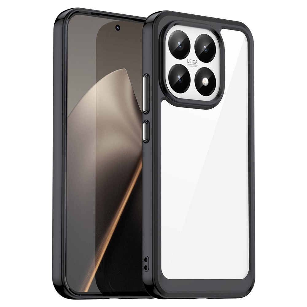 For Xiaomi 15T Case TPU + Acrylic Protective Clear Phone Cover
