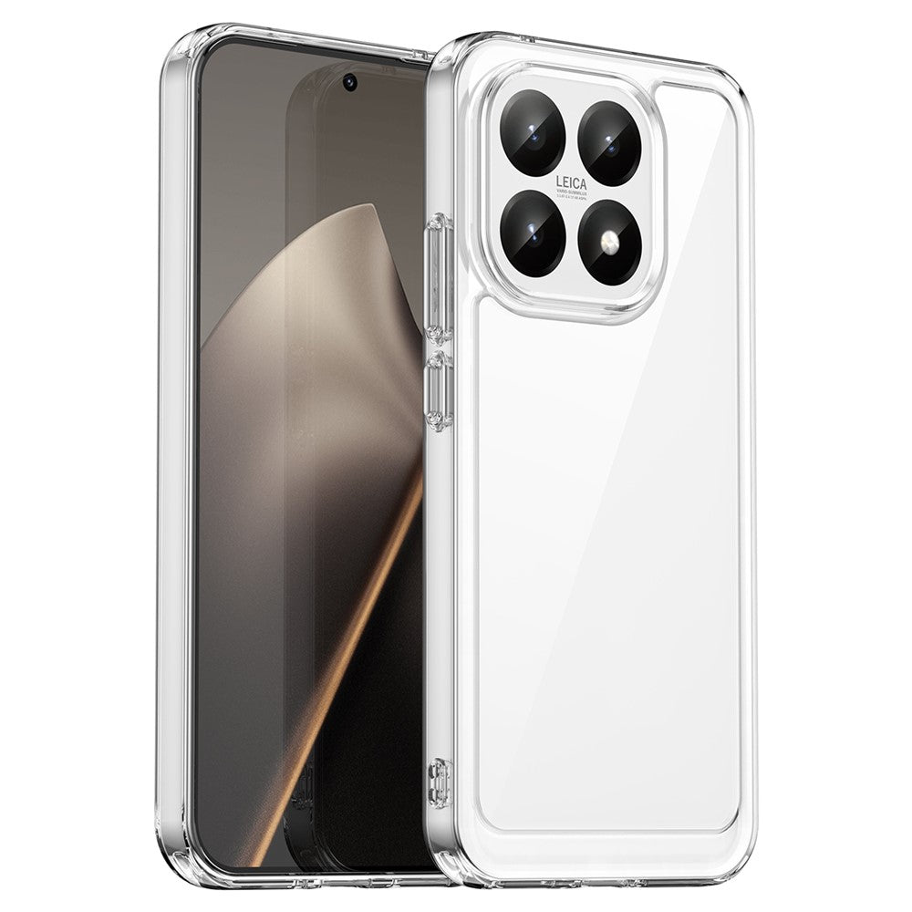 For Xiaomi 15T Case TPU + Acrylic Protective Clear Phone Cover