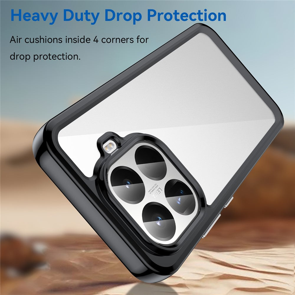 For Xiaomi 15T Pro Case TPU + Acrylic Protective Clear Phone Cover