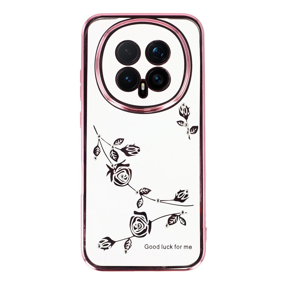 KADEM For Honor Magic8 5G Case Flower Rhinestone Decor TPU Phone Cover