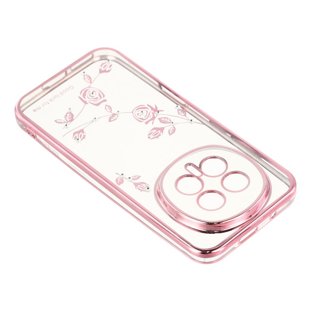 KADEM For Honor Magic8 5G Case Flower Rhinestone Decor TPU Phone Cover