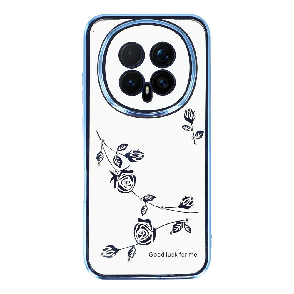 KADEM For Honor Magic8 5G Case Flower Rhinestone Decor TPU Phone Cover