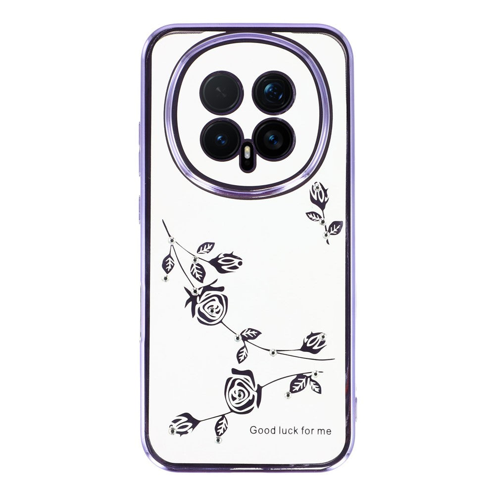 KADEM For Honor Magic8 5G Case Flower Rhinestone Decor TPU Phone Cover