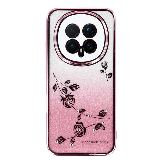 Honor Magic8 5G Handyhülle – KADEM Flower TPU Flexible Farbverlaufs