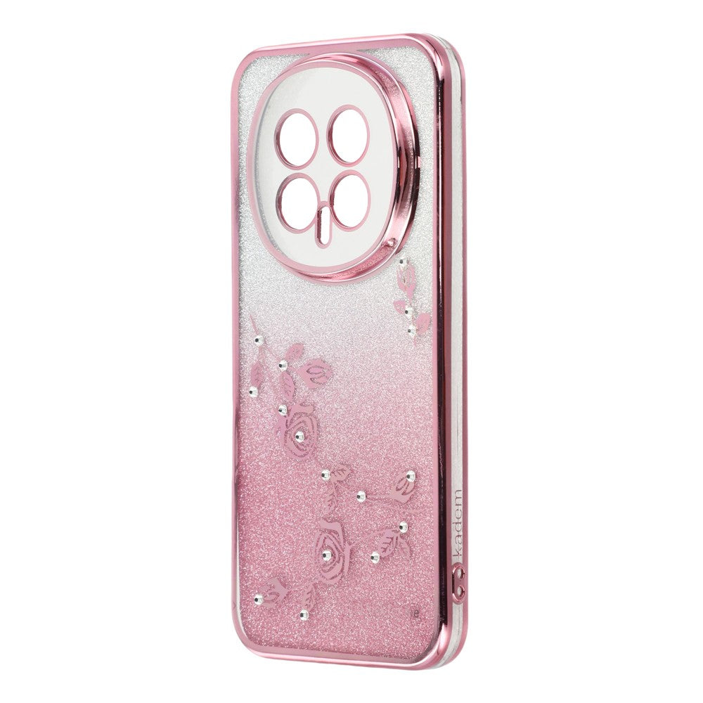 KADEM For Honor Magic8 5G Case Flower TPU Flexible Gradient Phone Cover