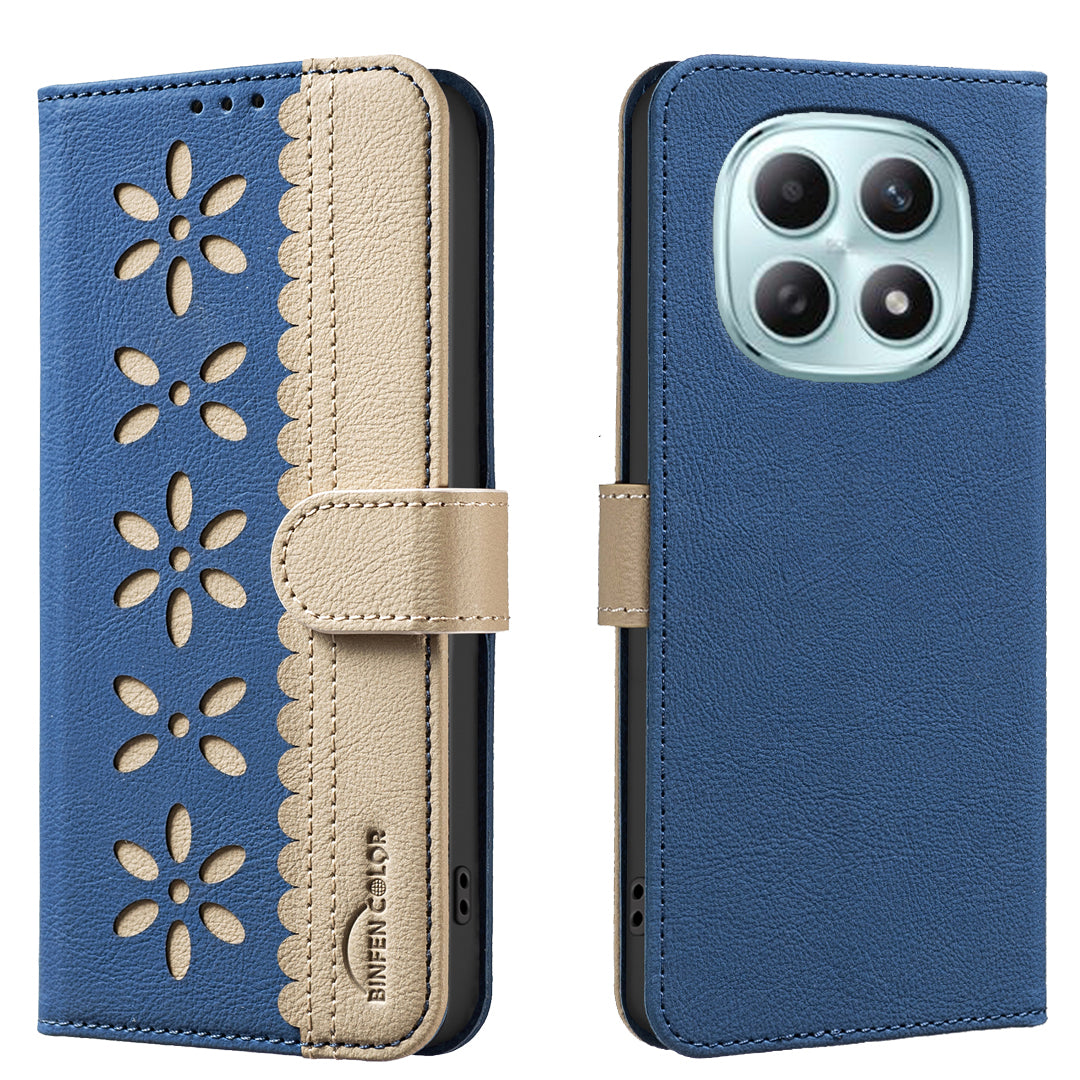 BINFEN COLOR For Xiaomi Redmi Note 15 Pro 5G (Global) Leather Case  BF36 Floral Pattern Phone Cover RFID Blocking Wallet Stand
