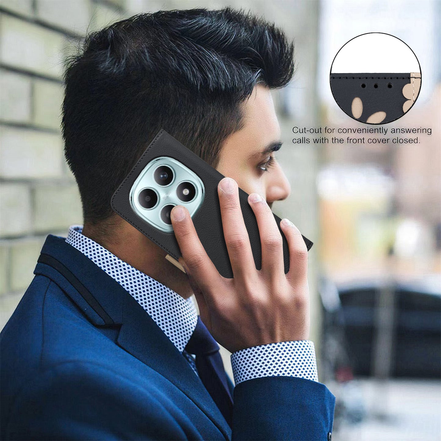 BINFEN COLOR For Xiaomi Poco M8 Pro 5G / Redmi Note 15 Pro+ 5G (Global) Leather Case  BF36 Floral Pattern Phone Cover RFID Blocking Wallet Stand