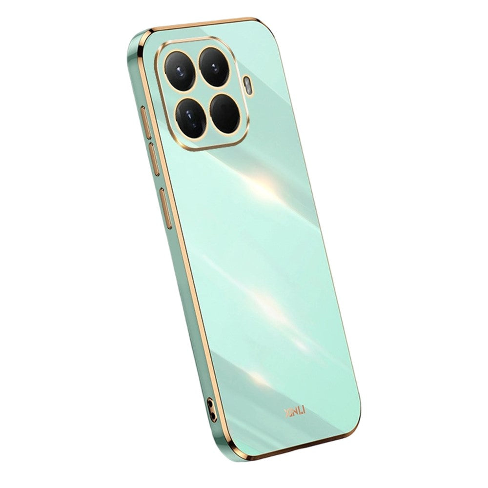 Bulk Purchasing XINLI For Xiaomi 15T Pro Case TPU Phone Cover with Electroplating Frame