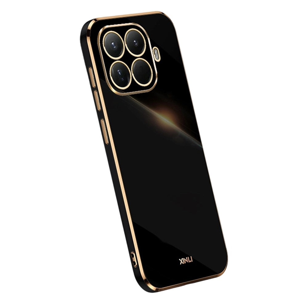 Bulk Purchasing XINLI For Xiaomi 15T Pro Case TPU Phone Cover with Electroplating Frame
