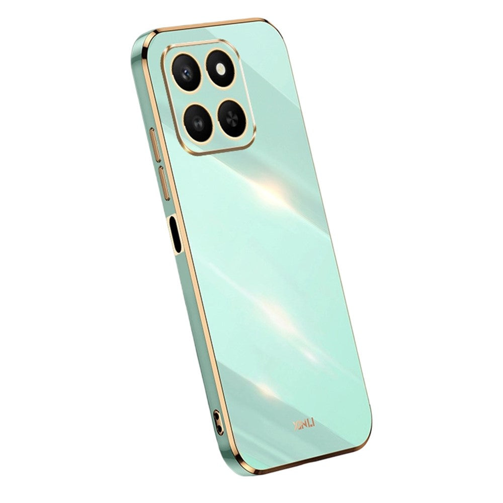 Bulk Purchasing XINLI For Honor 400 Smart 5G  /  X7d 4G Case TPU Phone Cover with Electroplating Frame