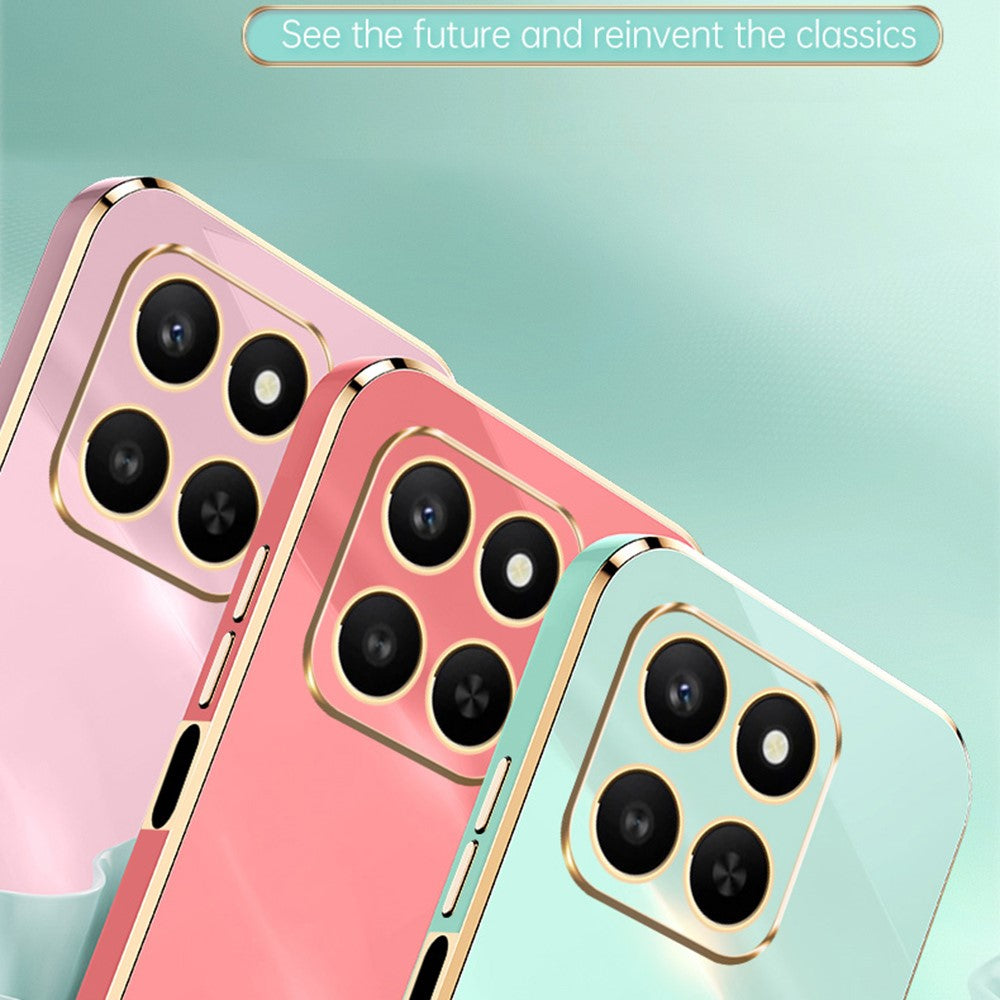 Bulk Purchasing XINLI For Honor 400 Smart 5G  /  X7d 4G Case TPU Phone Cover with Electroplating Frame