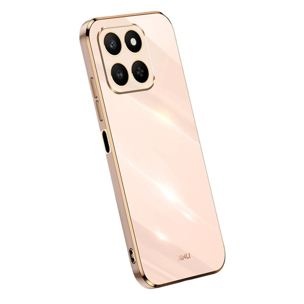 Bulk Purchasing XINLI For Honor 400 Smart 5G  /  X7d 4G Case TPU Phone Cover with Electroplating Frame