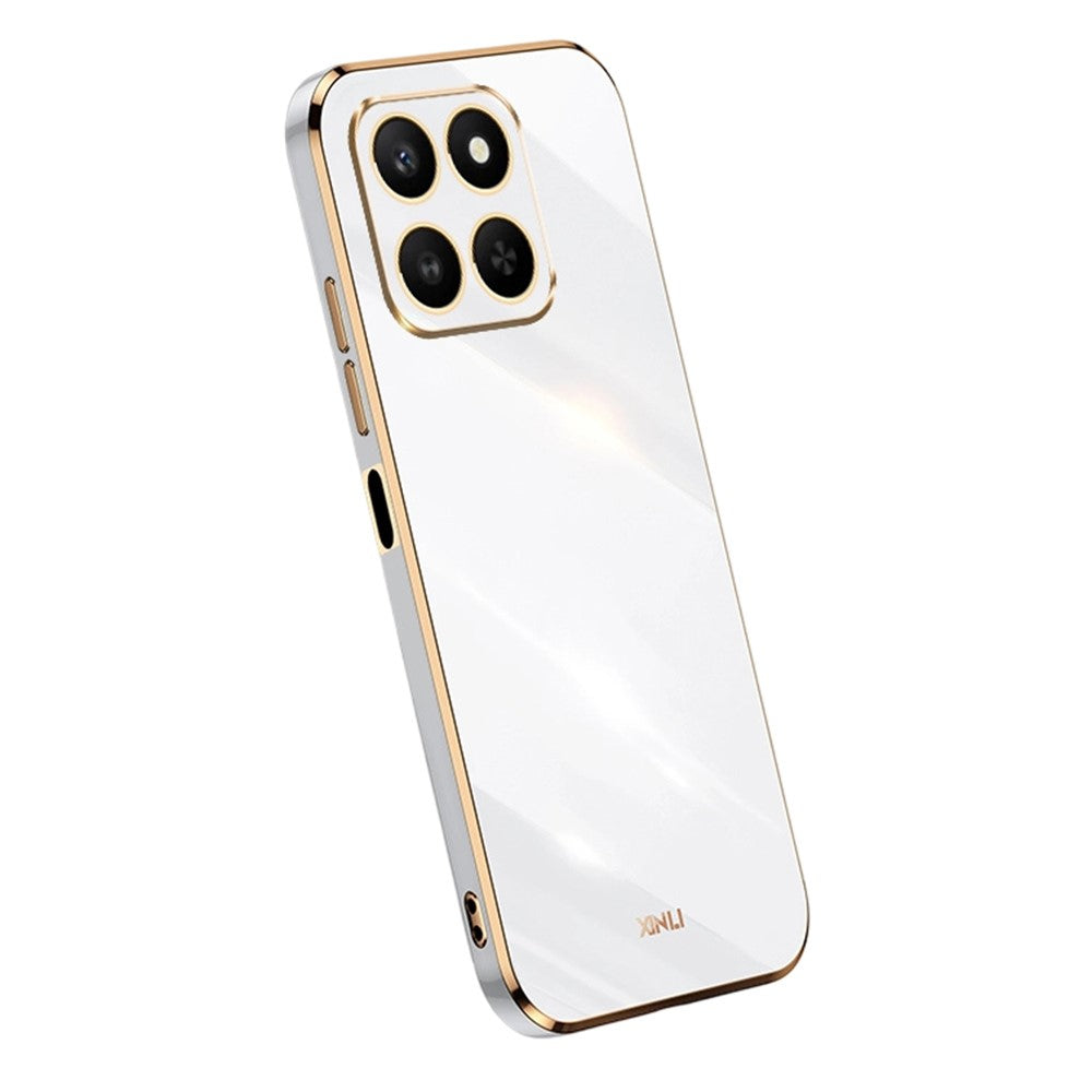 Bulk Purchasing XINLI For Honor 400 Smart 5G  /  X7d 4G Case TPU Phone Cover with Electroplating Frame