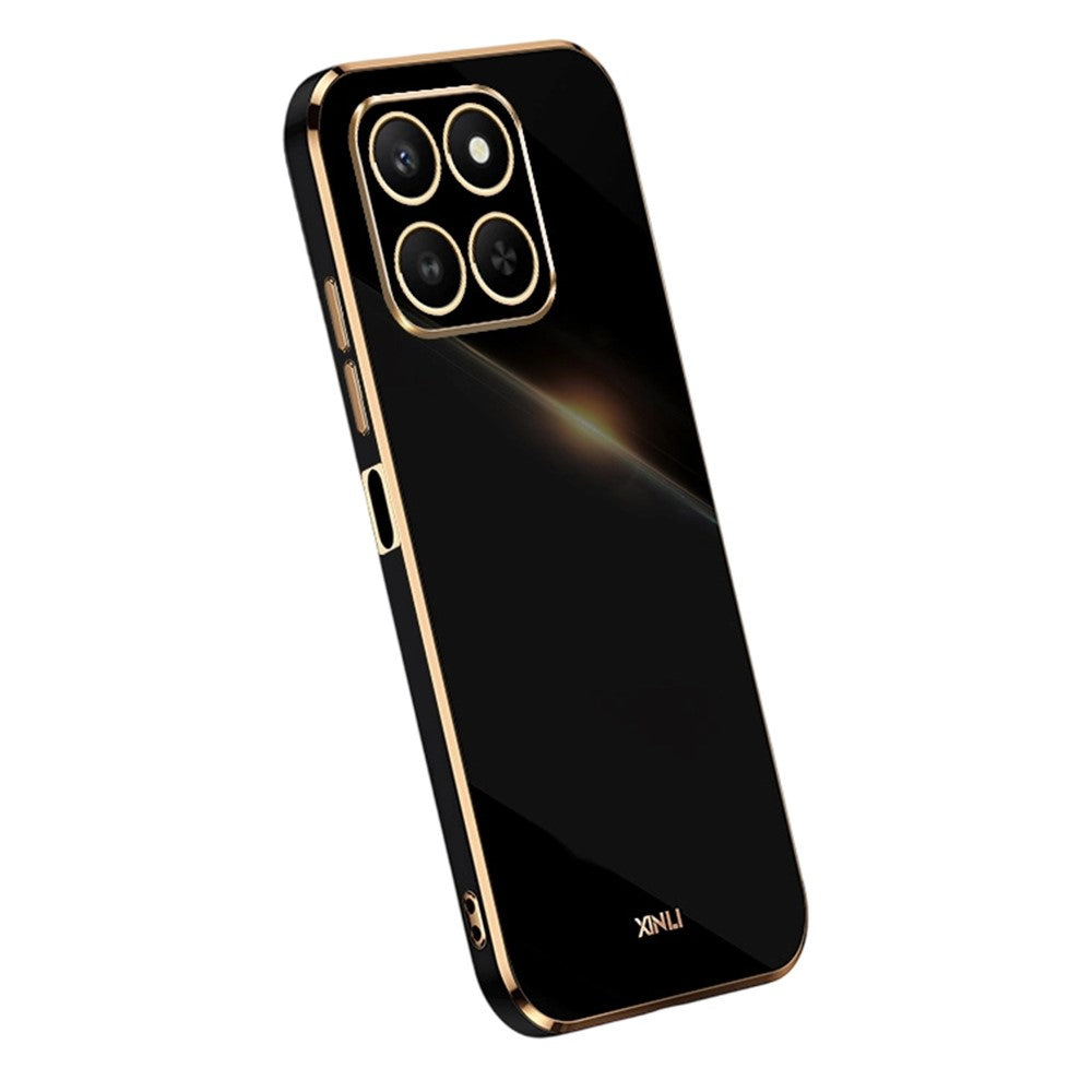 Bulk Purchasing XINLI For Honor 400 Smart 5G  /  X7d 4G Case TPU Phone Cover with Electroplating Frame