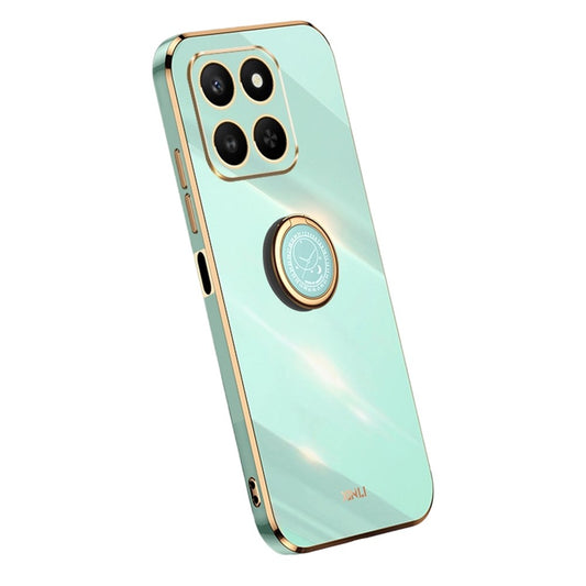 Honor 400 Smart 5G  /  X7d 4G Handyhülle – Galvanisierte TPU-Rückseite, kratzfest, mit Ringständer