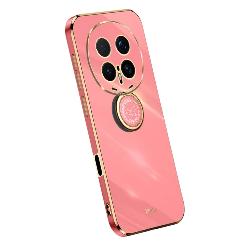 Honor Magic8 Pro 5G Handyhülle – Galvanisierte TPU-Rückseite, kratzfest, mit Ringständer