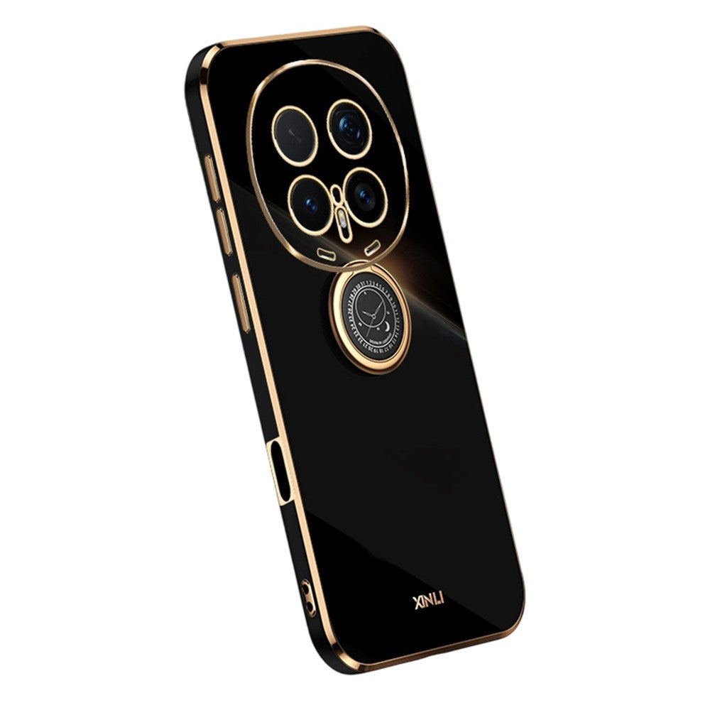 Honor Magic8 Pro 5G Handyhülle – Galvanisierte TPU-Rückseite, kratzfest, mit Ringständer