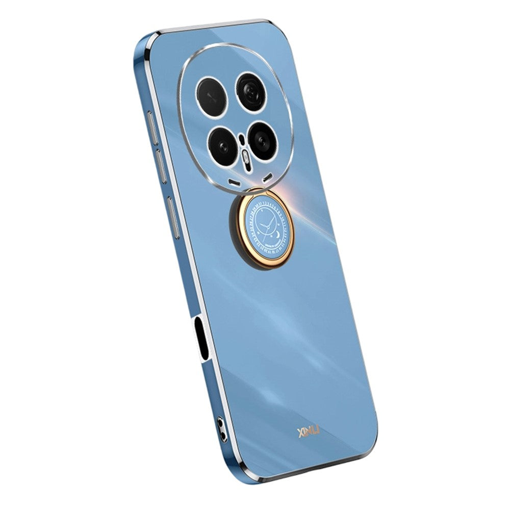 Honor Magic8 Pro 5G Handyhülle – Galvanisierte TPU-Rückseite, kratzfest, mit Ringständer