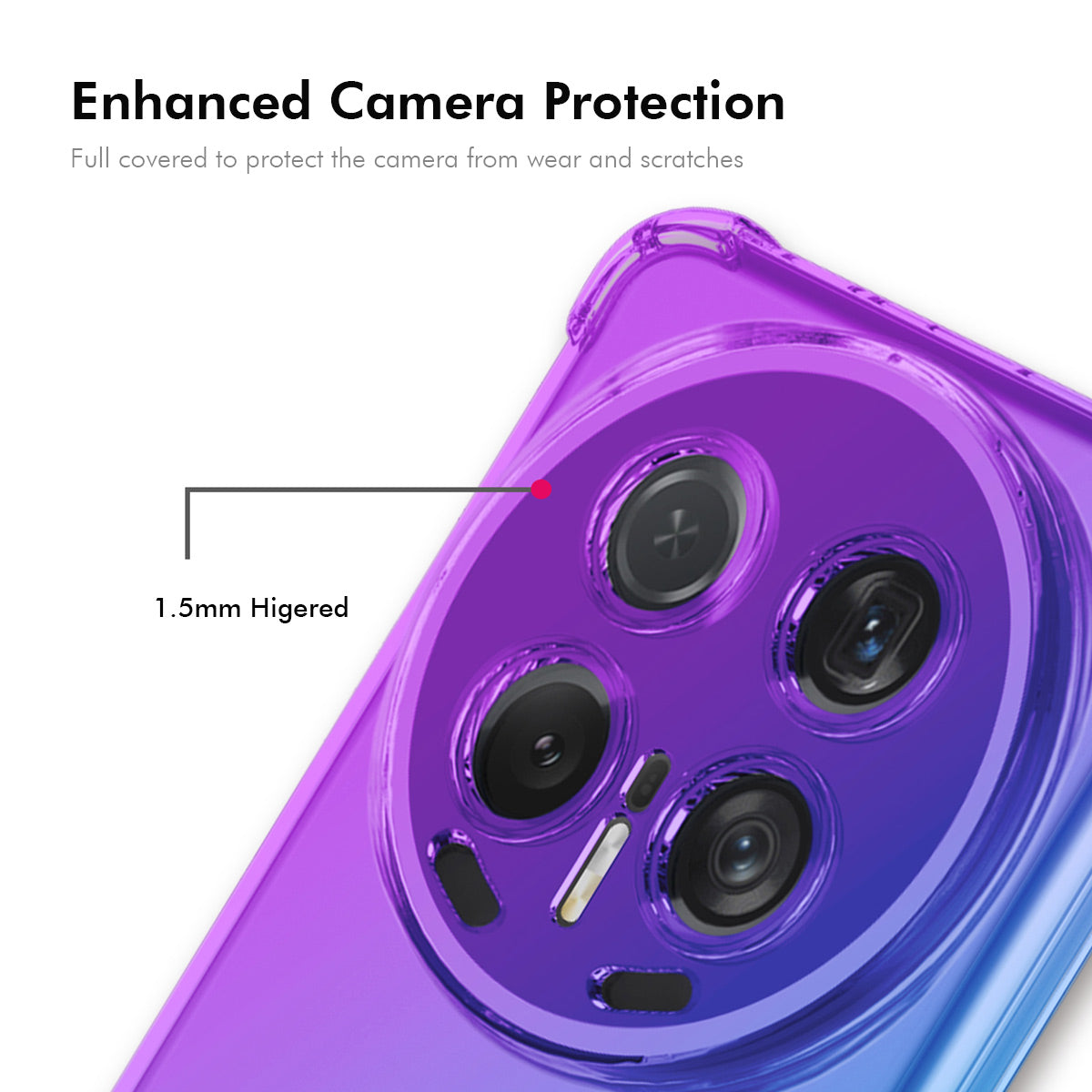 ENKAY For Honor Magic8 Pro 5G TPU Case  Thickened Four Corner Drop-proof Phone Back Cover