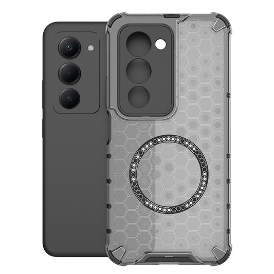 Xiaomi Redmi 15 4G (EU) (171mm) Handyhülle – Magnetische im Wabendesign aus TPU + PC