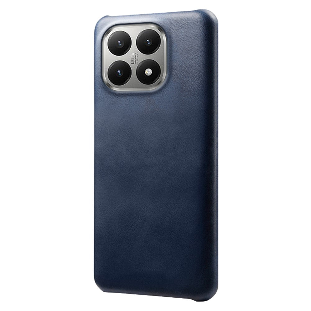 For Xiaomi 15T Case Calf Texture PU Leather Hard PC Protective Phone Cover