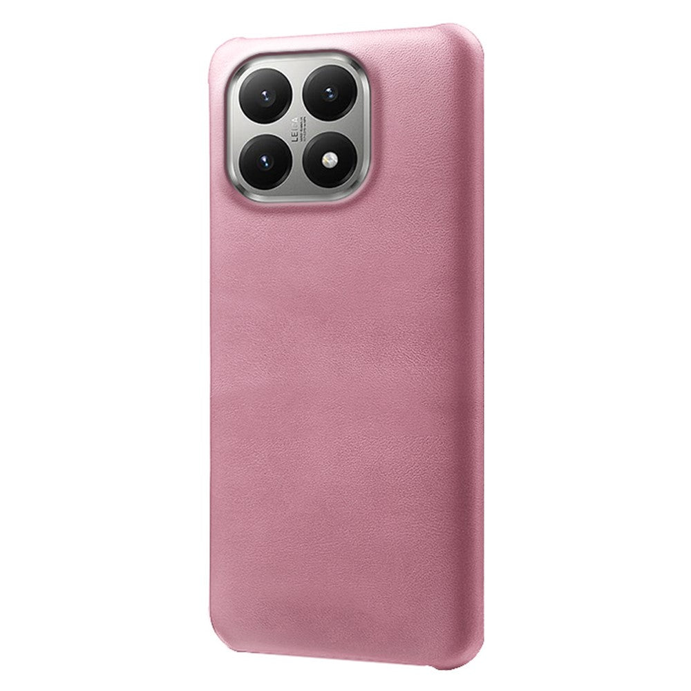 For Xiaomi 15T Case Calf Texture PU Leather Hard PC Protective Phone Cover