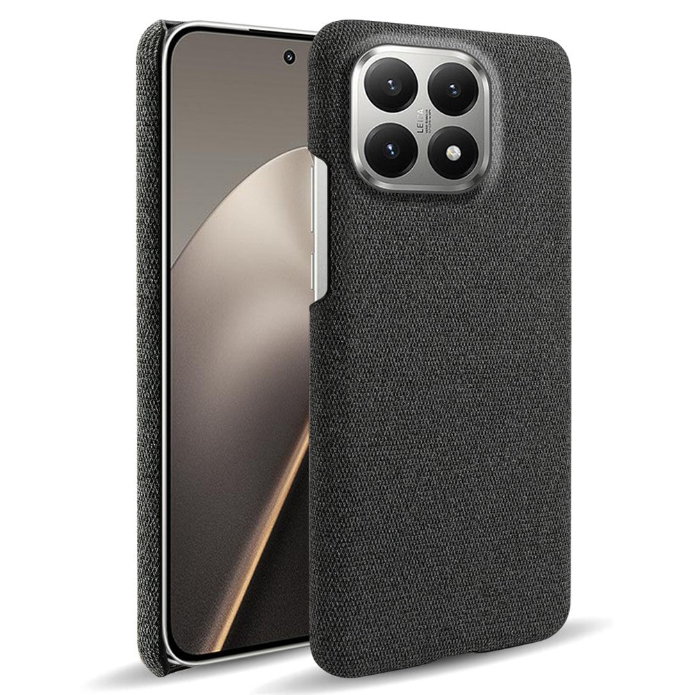 For Xiaomi 15T Phone Case Cloth Texture Anti-Scratch Protective PC Back Cover