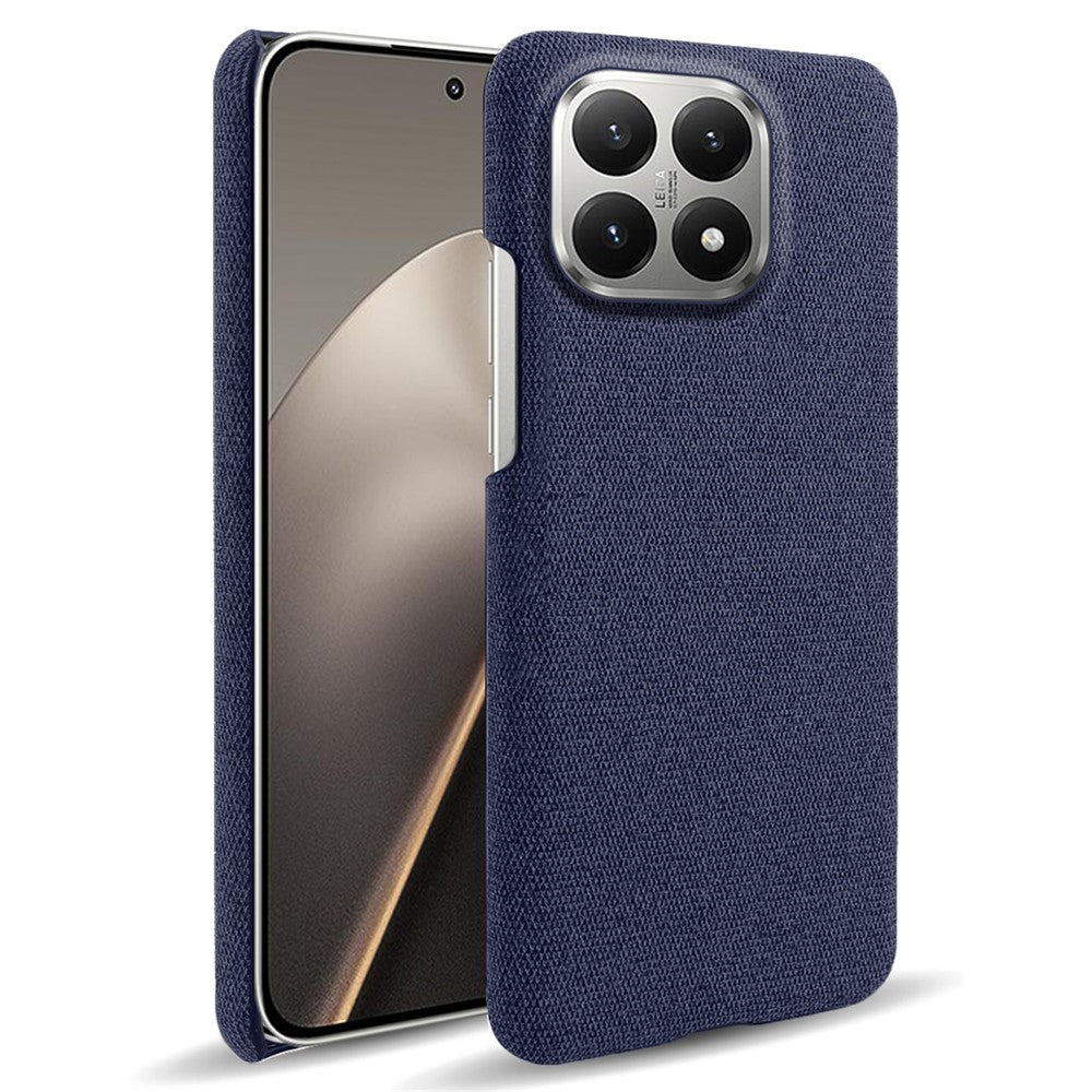 For Xiaomi 15T Phone Case Cloth Texture Anti-Scratch Protective PC Back Cover