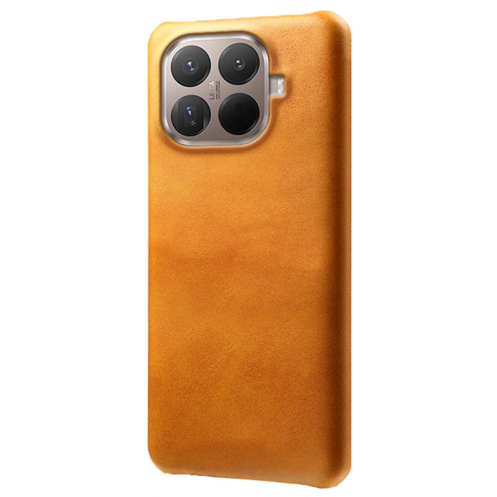 For Xiaomi 15T Pro Case Calf Texture PU Leather Hard PC Protective Phone Cover