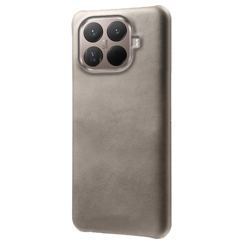 For Xiaomi 15T Pro Case Calf Texture PU Leather Hard PC Protective Phone Cover