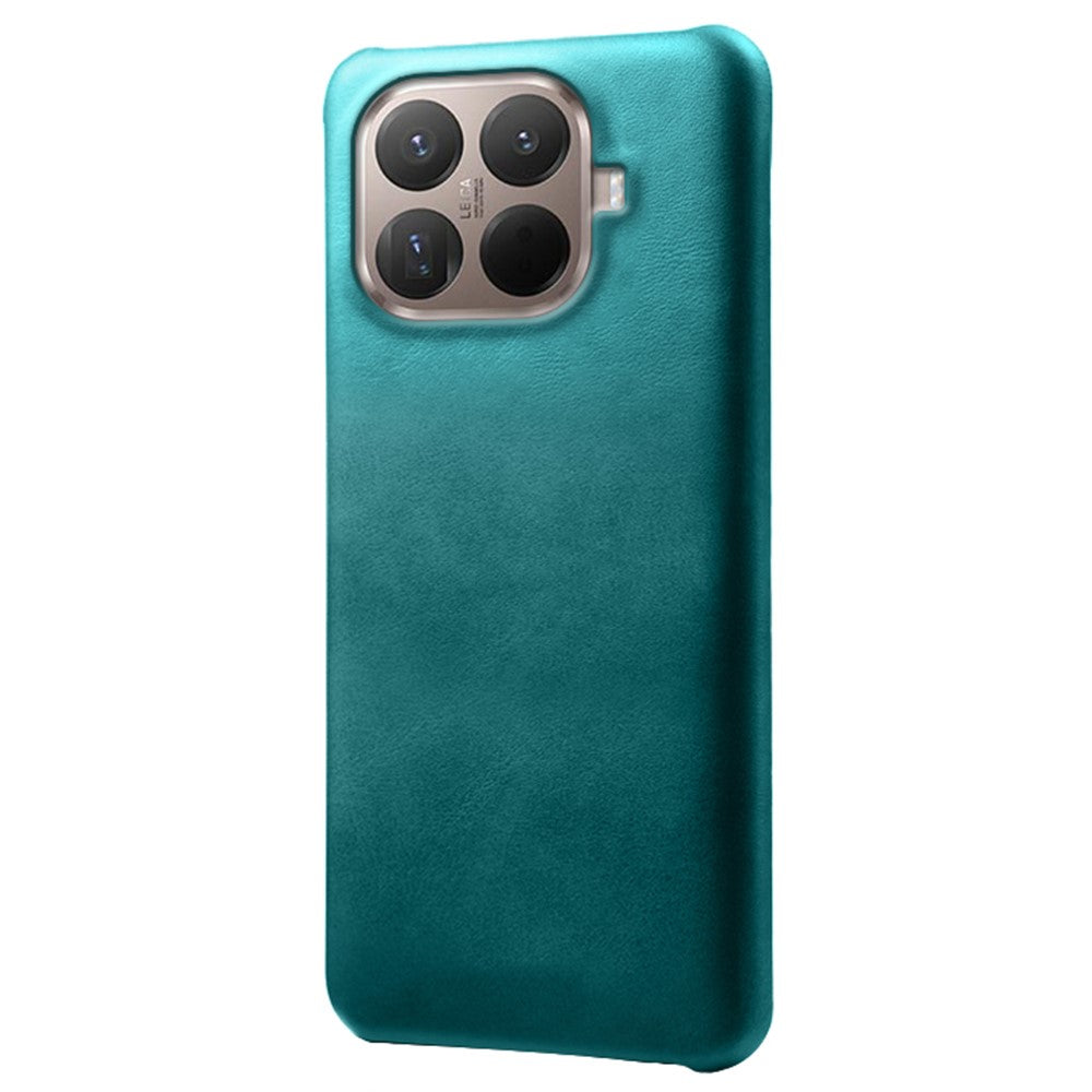 For Xiaomi 15T Pro Case Calf Texture PU Leather Hard PC Protective Phone Cover