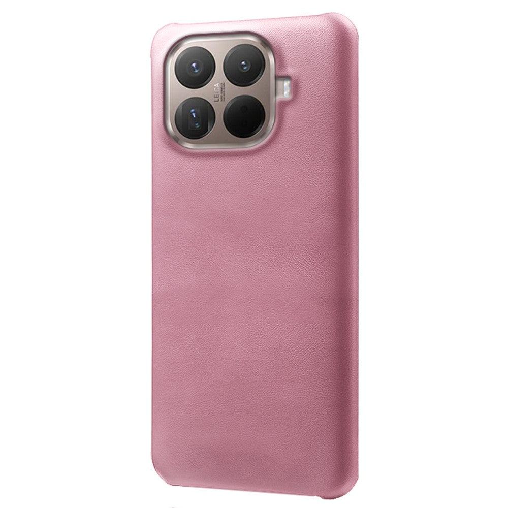 For Xiaomi 15T Pro Case Calf Texture PU Leather Hard PC Protective Phone Cover