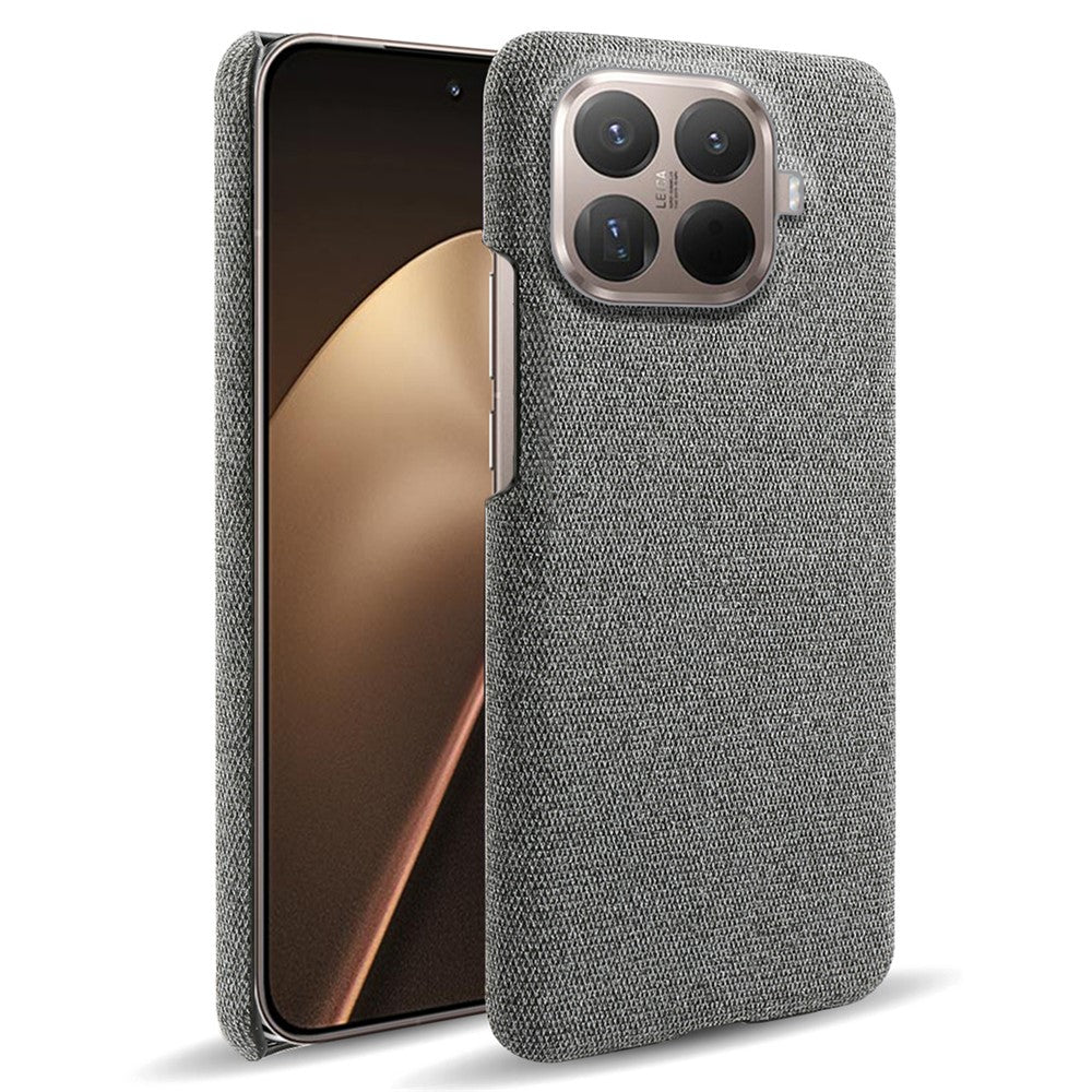 For Xiaomi 15T Pro Phone Case Cloth Texture Anti-Scratch Protective PC Back Cover