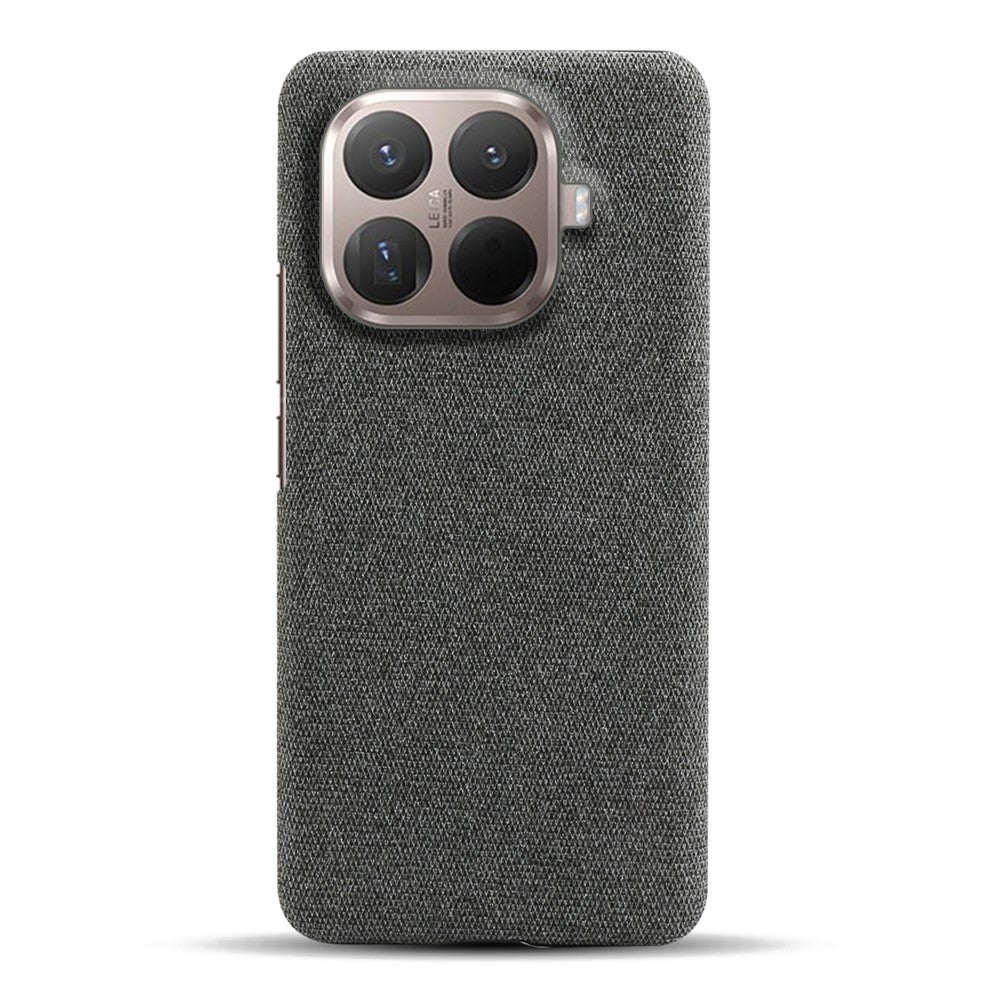For Xiaomi 15T Pro Phone Case Cloth Texture Anti-Scratch Protective PC Back Cover