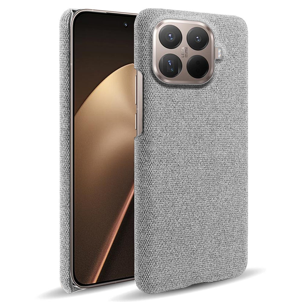 For Xiaomi 15T Pro Phone Case Cloth Texture Anti-Scratch Protective PC Back Cover