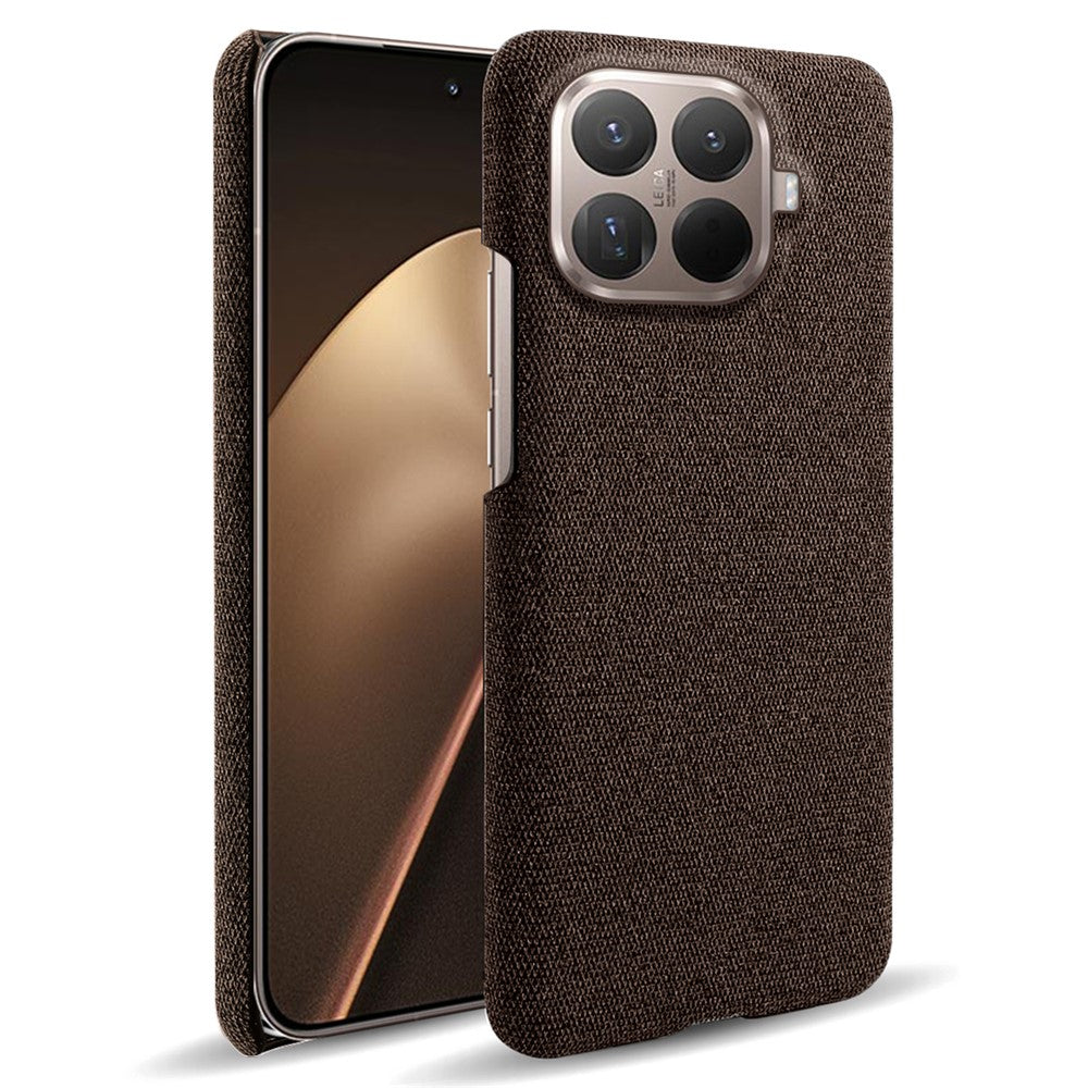 For Xiaomi 15T Pro Phone Case Cloth Texture Anti-Scratch Protective PC Back Cover