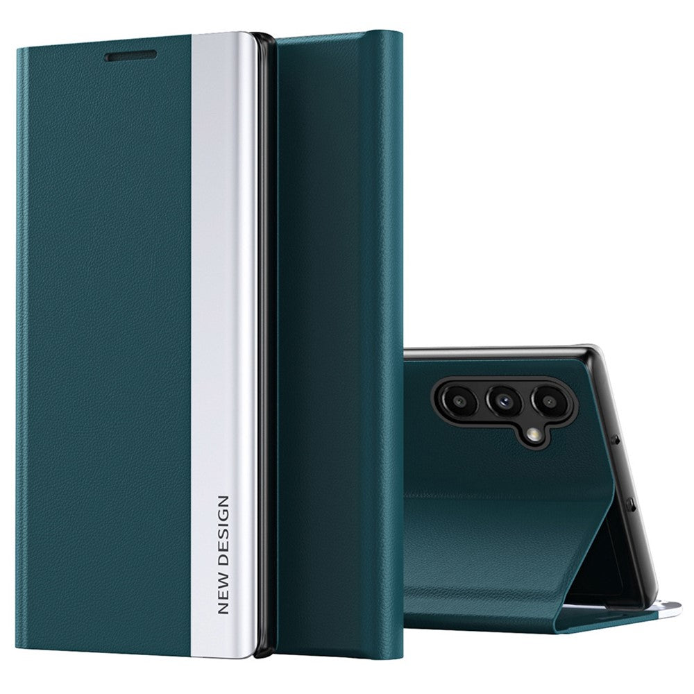 Galaxy A14 5G/4G Klappbare Hülle – elegant, stoßfest, mit Ständer & galvanisierter Oberfläche