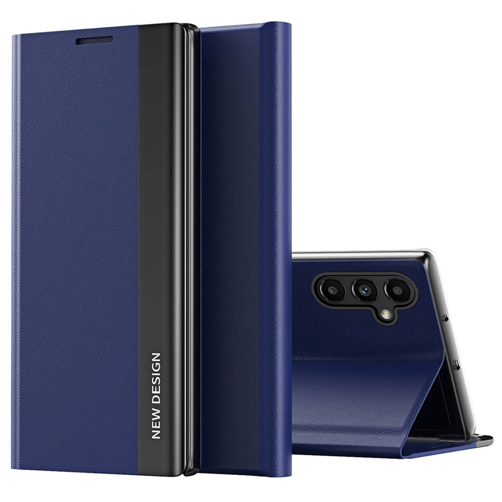 Galaxy A14 5G/4G Klappbare Hülle – elegant, stoßfest, mit Ständer & galvanisierter Oberfläche