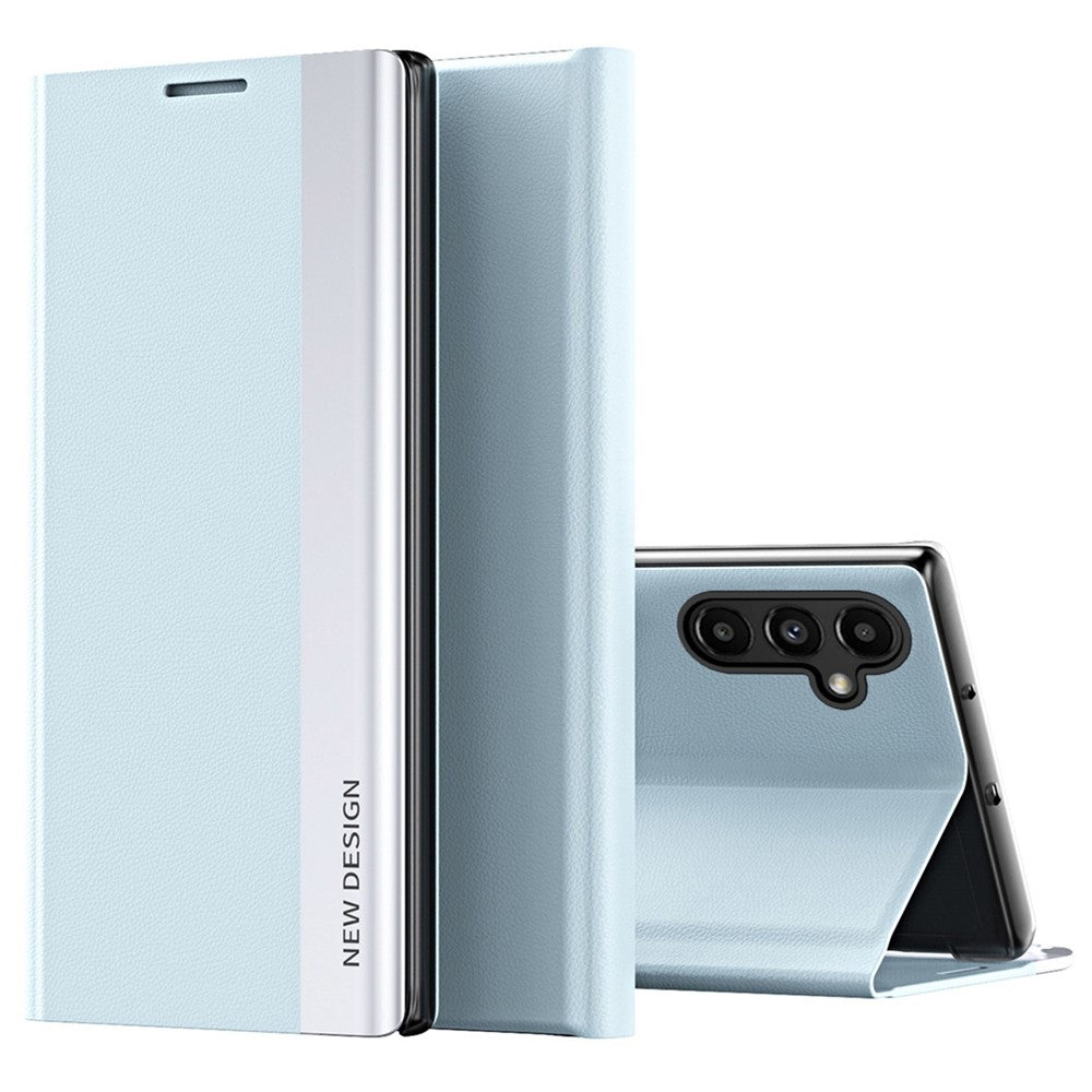 Galaxy A14 5G/4G Klappbare Hülle – elegant, stoßfest, mit Ständer & galvanisierter Oberfläche