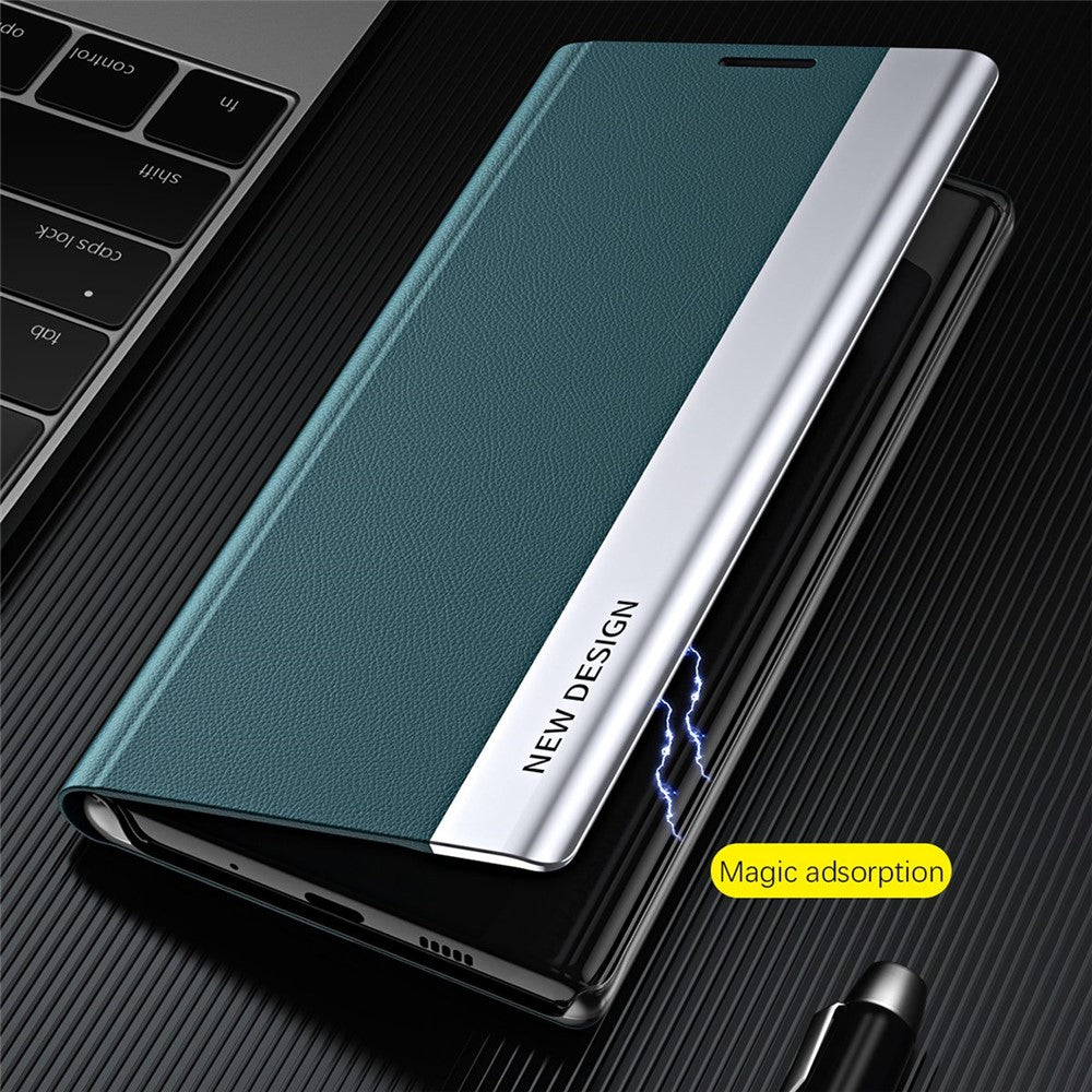 Galaxy A14 5G/4G Klappbare Hülle – elegant, stoßfest, mit Ständer & galvanisierter Oberfläche
