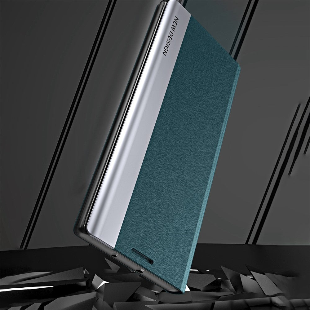 Galaxy A14 5G/4G Klappbare Hülle – elegant, stoßfest, mit Ständer & galvanisierter Oberfläche