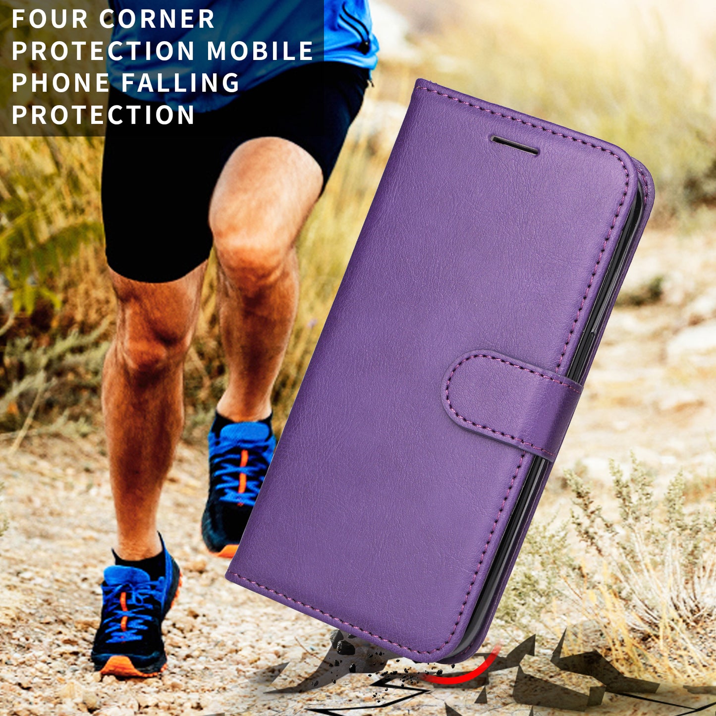 For Honor Magic8 Pro 5G Leather Wallet Case with Strap Solid Color Phone Stand Cover