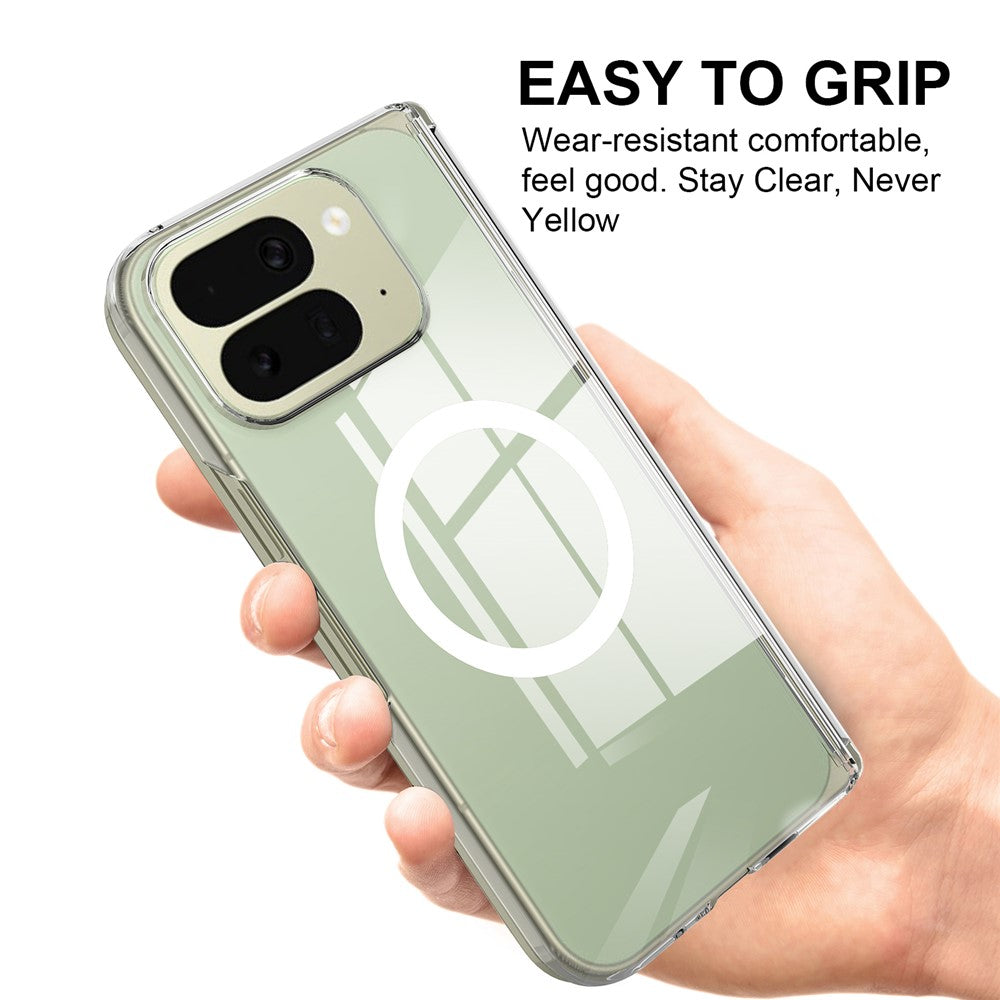 For Google Pixel 10 Pro Fold Magnetic Case Magnetic Hinge Protection PC Phone Cover