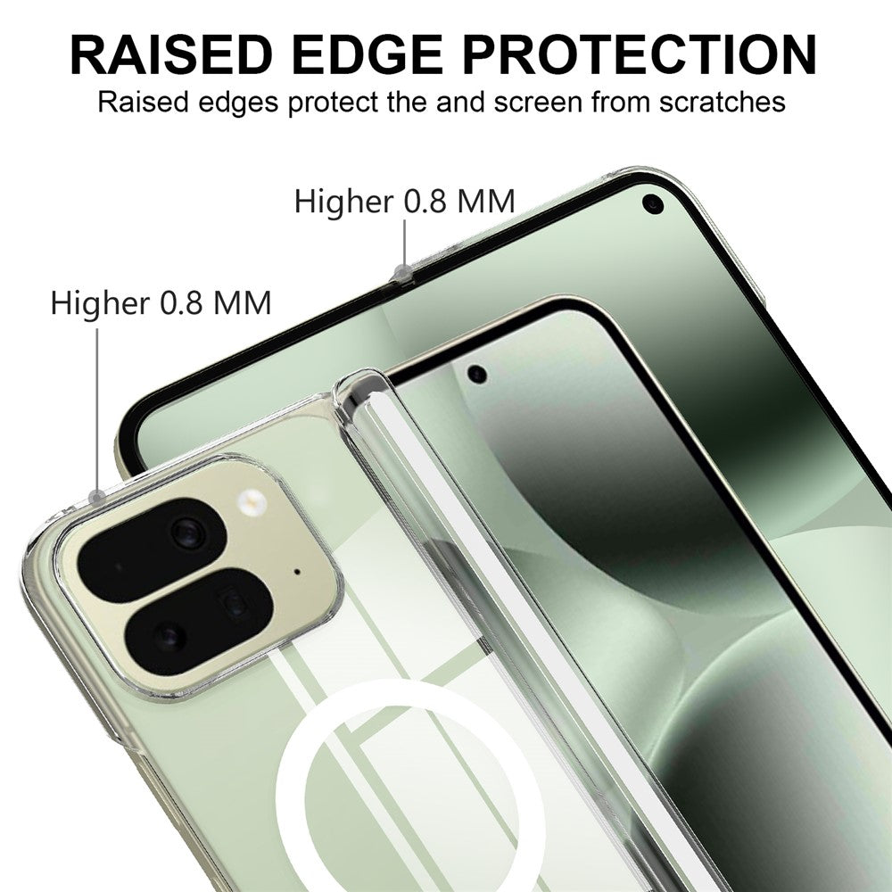 For Google Pixel 10 Pro Fold Magnetic Case Magnetic Hinge Protection PC Phone Cover