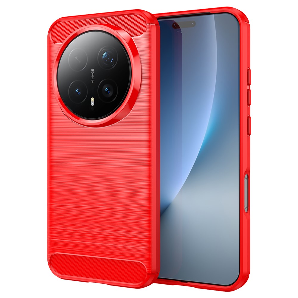 For Honor Magic8 Pro 5G Case Protective Phone Cover Carbon Fiber Texture Brushed