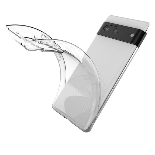 Pixel 7 5G Transparente Hülle – Kratzfest, weich & stoßfest
