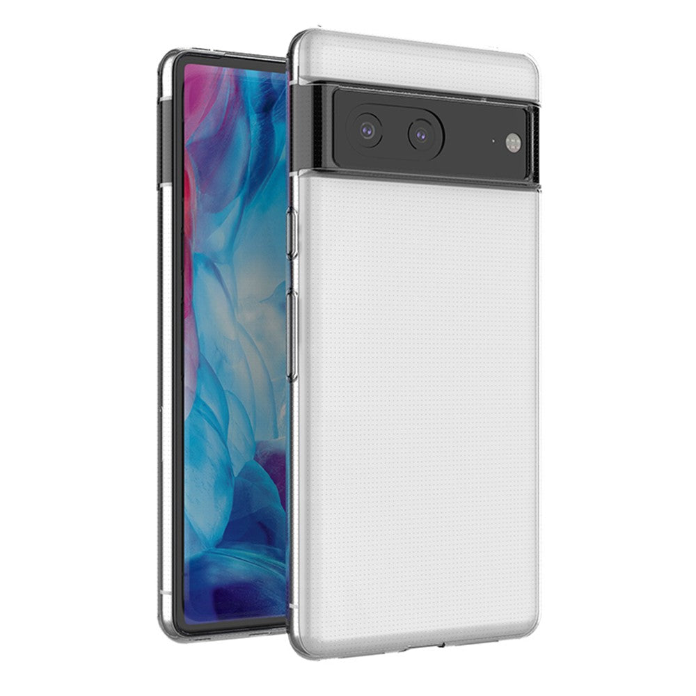 Pixel 7 5G Transparente Hülle – Kratzfest, weich & stoßfest