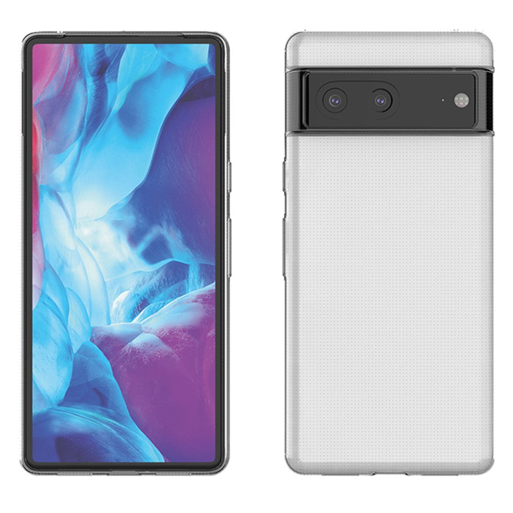 Pixel 7 5G Transparente Hülle – Kratzfest, weich & stoßfest
