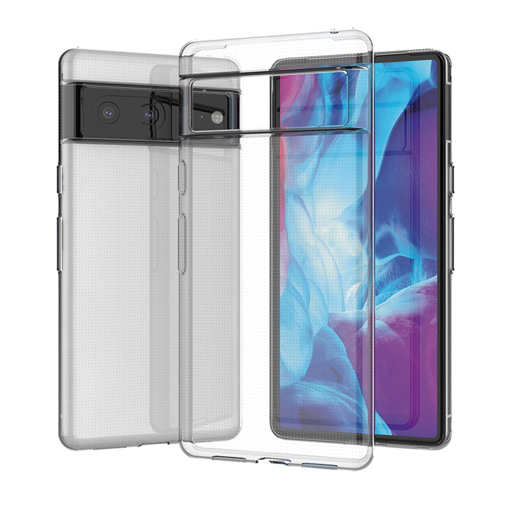 Pixel 7 5G Transparente Hülle – Kratzfest, weich & stoßfest